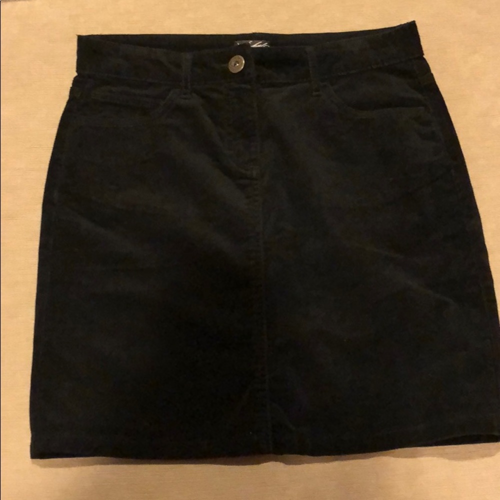 Lord & Taylor Corduroy Skirt